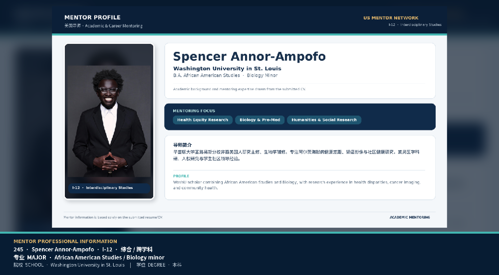 Spencer Annor-Ampofo